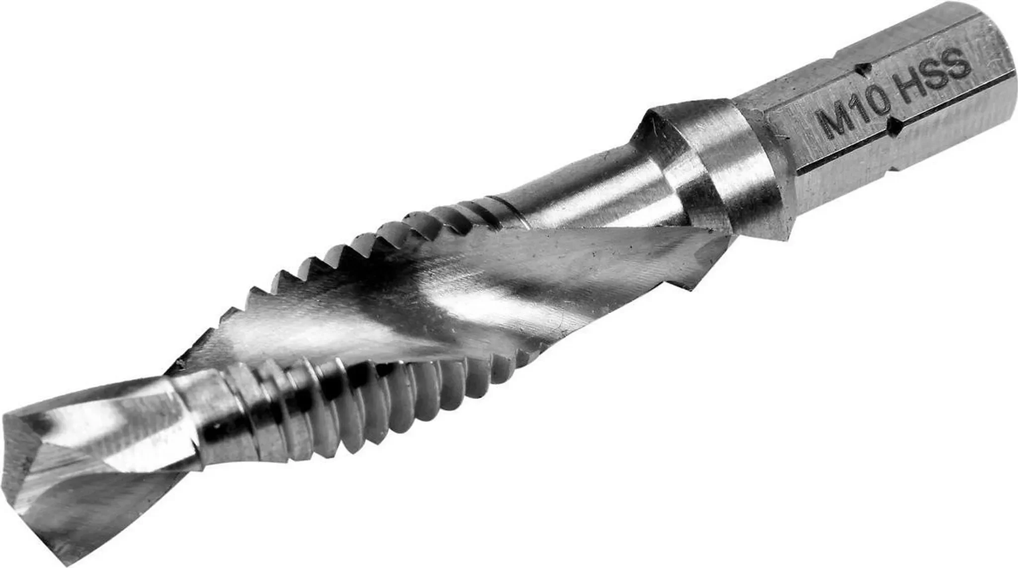 YATO – Bohrer-Gewindeschneider HSS M2, M10, HEX-Schaft