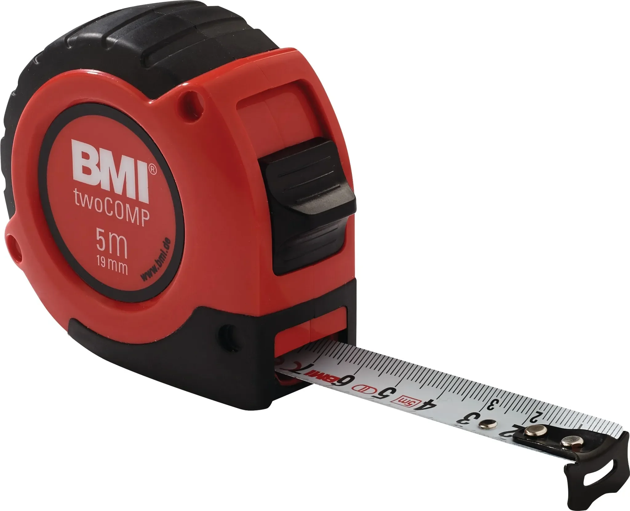 BMI – Taschenrollbandmaß twoCOMP Magnet, 3 m × 16 mm