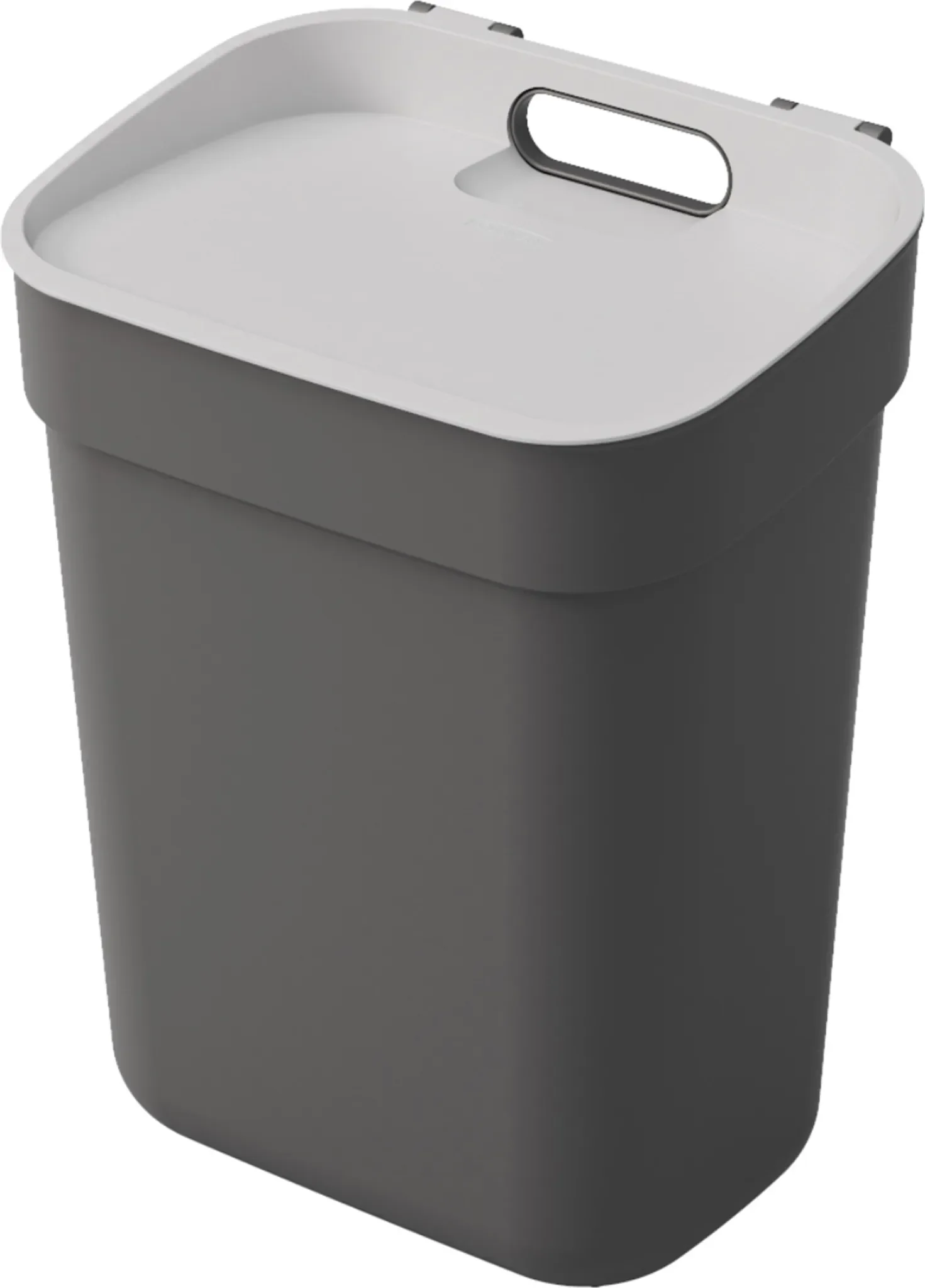 Curver – Mülleimer Ready To Collect 10 L, grau, 100 % recycelter Kunststoff